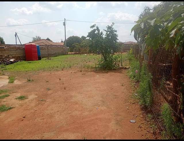 LAND FOR SALE IN SOSHANGUVE SOUTH